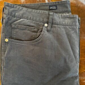 7 Diamonds Black Clifton Chino Pants